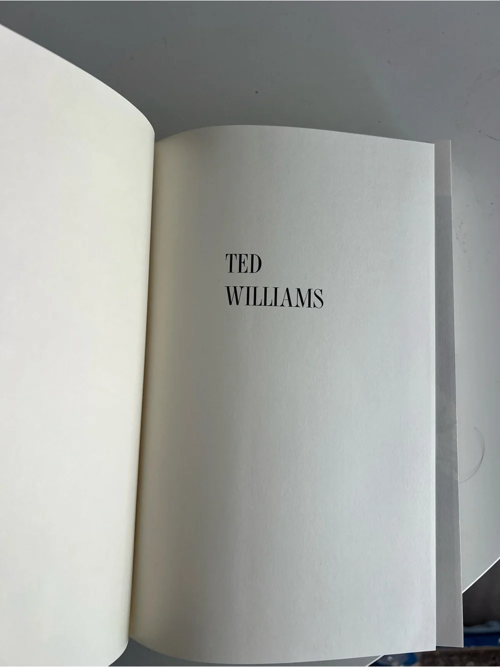 Ted Williams Biography